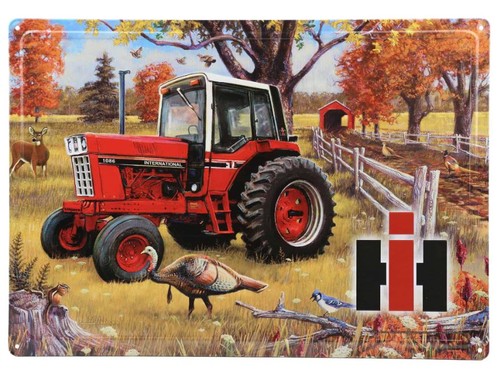 Cnh plaque métallique - métallique, en