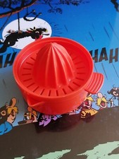 Presse agrume citron orange vintage avec Poussoir orange 