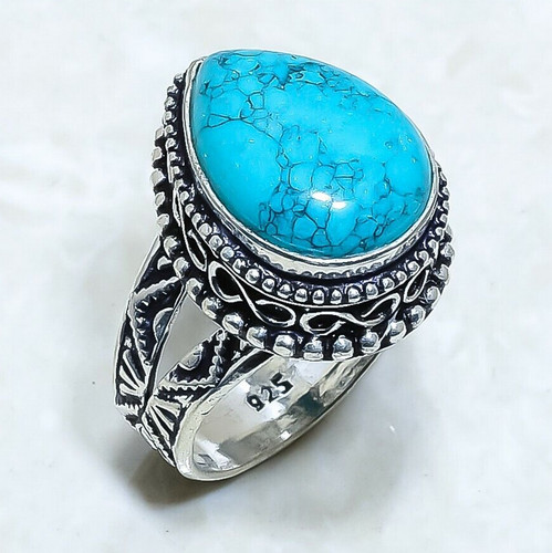 Bague serti sertie - sertie, poire