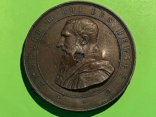 Belgique medaille uniface - -,