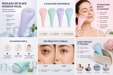 Rouleau Glace Visage Anti