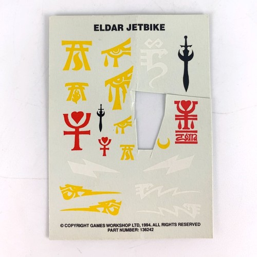 Eldar jetbike transfer - jetbike,