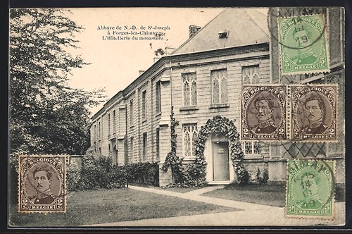 Cpa forges lez - cpa, abbaye