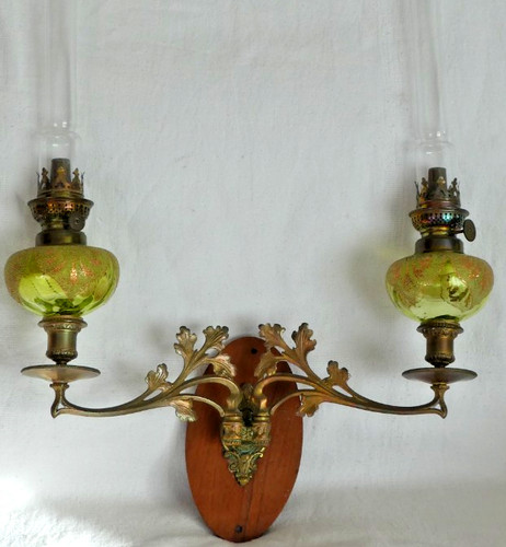 Ancienne applique paire - ancienne, de