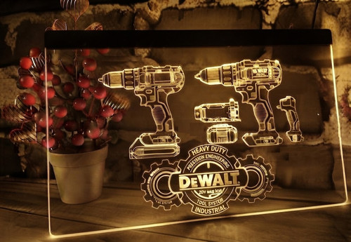 Dewalt led acrylique - dewalt, veilleuse