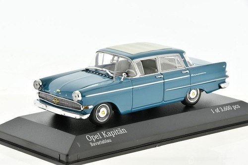 Opel kapitan turquise 1959 - kapitan, 1959-63