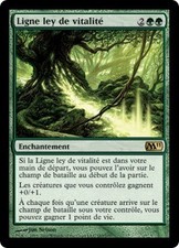 Magic MTG - Ligne ley de vitalité - Magic 2011 - MINT/NMINT - FR
