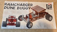 Vintage MPC Ramcharger Dune Buggy Instruction Sheet For 1/25 Scale Model Kit