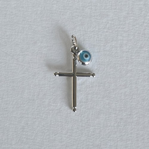 Pendentif croix cristal en - en,