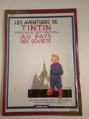 Affiche tintin au - affiche,