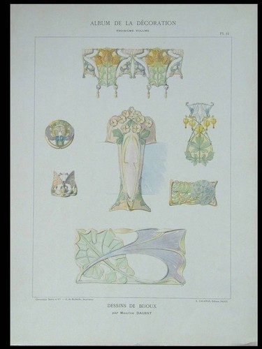 Bijoux art nouveau - art,