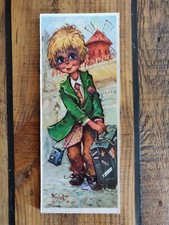 Poulbot sur bois Moulin Rouge