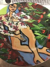 ROSENTHAL PLATE ELVIRA BACH GAY PRIDE LIMITED EDITION 2000 WALL new