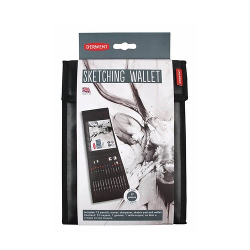 Derwent sketching wallet art - derwent,