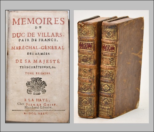 Mémoires duc villars - duc, de