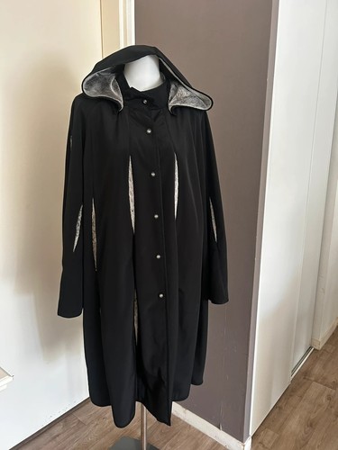 Manteau long noir grande - long,