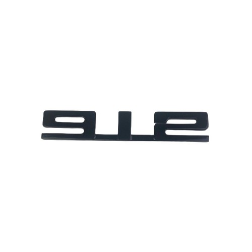 Porsche 912 logo - de, coffre