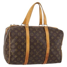 LOUIS VUITTON Monogram Sac Souple 35 Boston Bag M41626 LV Auth 141395