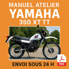 Manuel Atelier Yamaha XT350