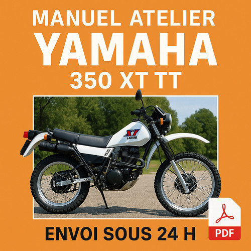 Manuel atelier yamaha - atelier, xt350