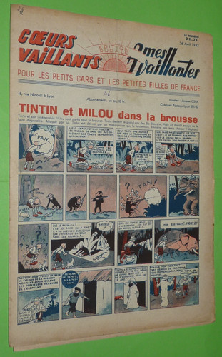 Coeurs vaillants 1942 - coeurs, 26-04