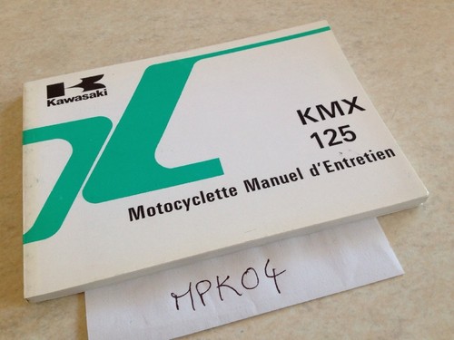 Manuel propriétaire kawasaki - manuel,