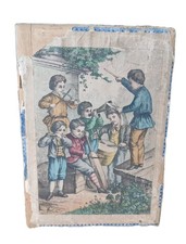 Plaque bois chromolithographie