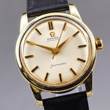 Vintage Exc+5 OMEGA Seamaster OMEGA 2846-2848 Men's Automatic Watch 34mm 1585