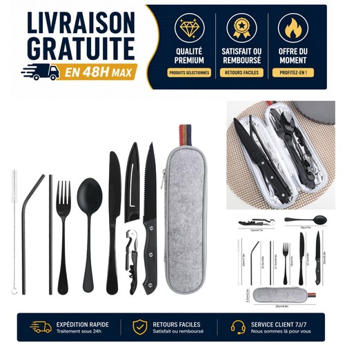 Couverts camping voyage - , 9