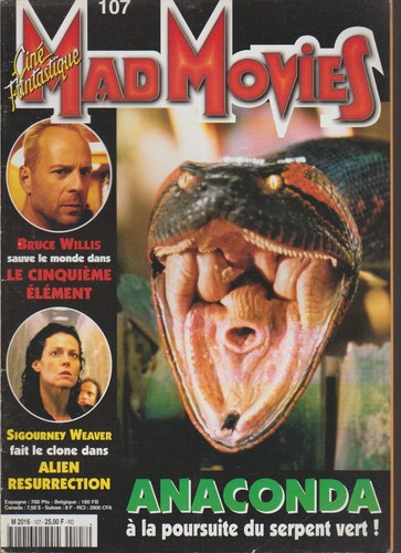 Mad movies 107 anaconda 5eme - anaconda,