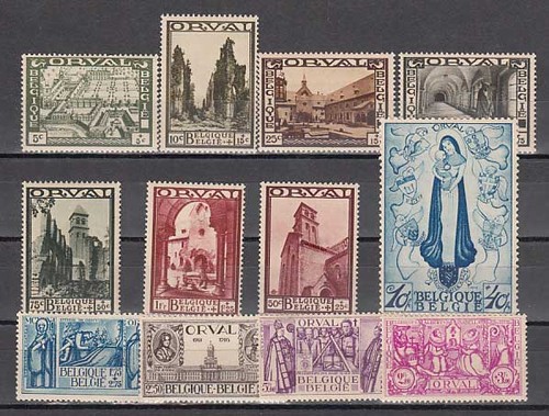 Belgique courrier 1933 yvert - courrier,