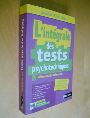 Intégrale des tests - des,