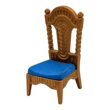 Chaise Playmobil dorée/bleu