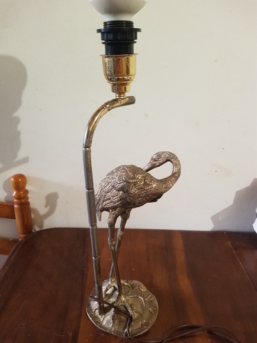 Lampe héron vintage