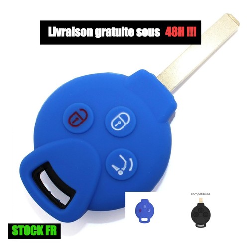 Coque clé silicone - de, smart