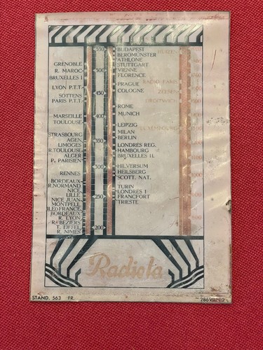 Poste radio tsf cadran - poste, radiola
