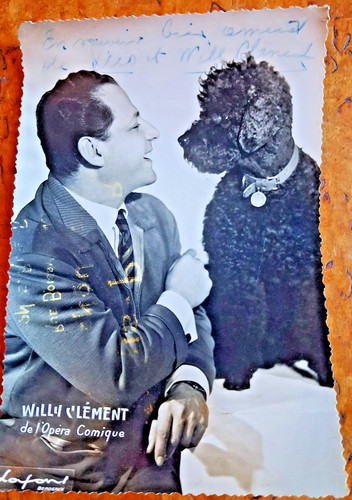 Autographe willy clement - willy,