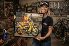 Poster Harley-Davidson custom