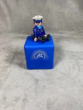 Cube lumineux champagne Jacquart en plastique bleu