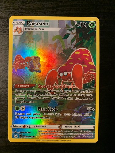 Carte pokémon parasect - pokémon,