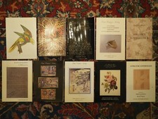 Lot de 10 Catalogues de Vente LIVRES ANCIENS & MODERNES, MANUSCRITS Années 70/80