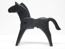 Playmobil Horse Horse Farm Animals Black Horse Vintage