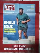 KENDJI GIRAC / PARIS MATCH POSTER (large size) 60 x 80 cm [2024]