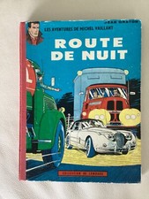 Ancienne BD Michel Vaillant 4 ROUTE DE NUIT EO 1962 Lombard Graton bon état
