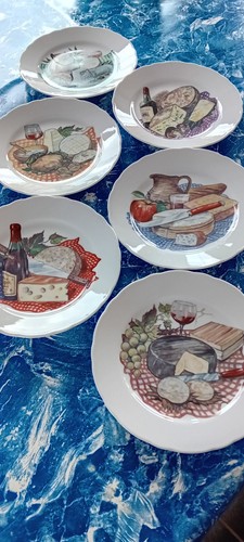 Assiettes fromage - 6,