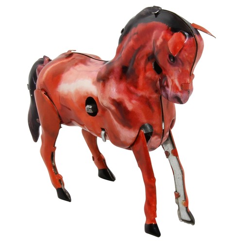 Jouet étain cheval - en,