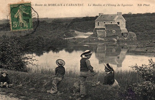 Cpa carantec - carantec, (finistère)