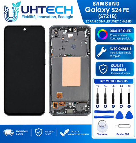 écran complet oled châssis - complet,