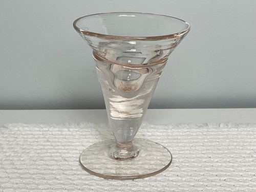 Weird slanted blown glass - slanted,