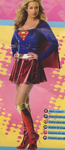 Costume supergirl adulte sexy - supergirl,